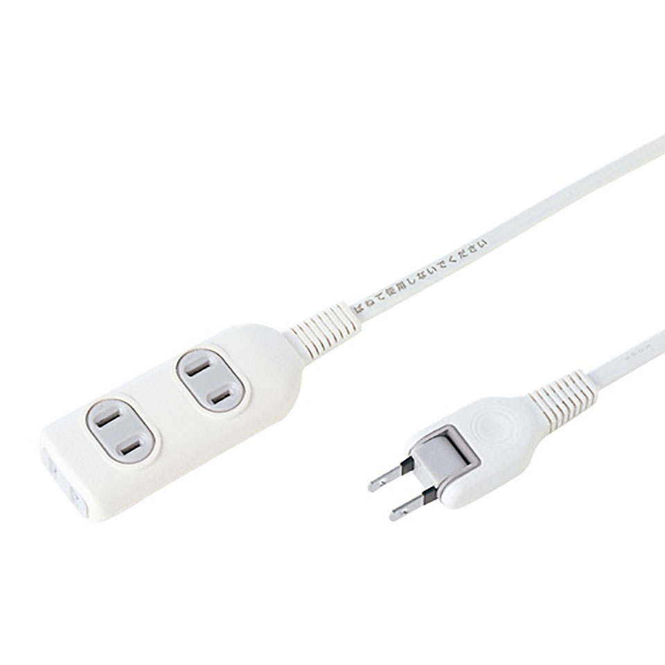 SANWASUPPLY（サンワサプライ） 電源タップ 2Px3口 3m (TAP-3W3N) 2枚目