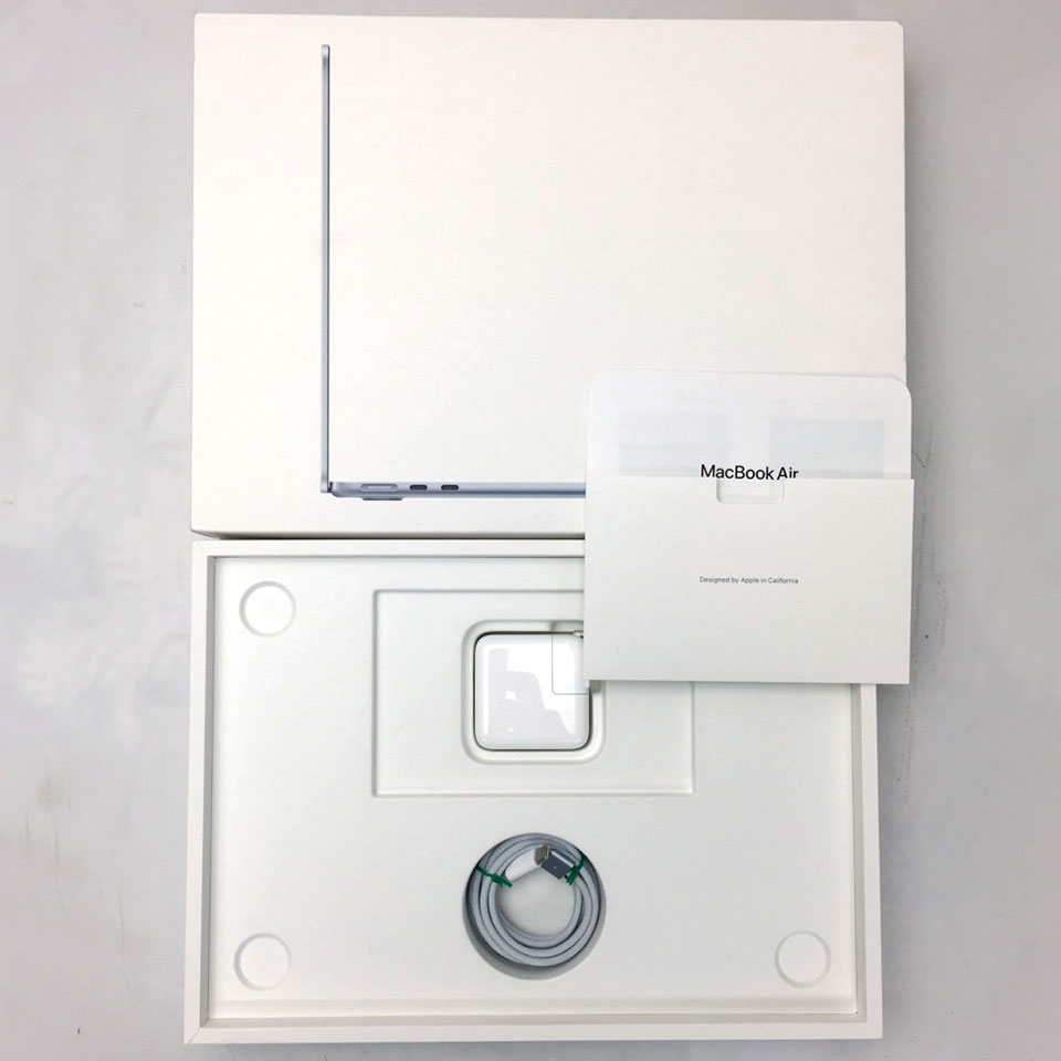 Apple MacBook Air (13-inch, M4, 2025) MC6T4J/A(A3240) [HBD04006][中古/ ノートパソコン /13.6型 /macOS 15.7.4 /Apple M4 , 8 core GPU / メモリ：16GB /256GB [画面：Aランク 外装：Aランク 動作：Aランク][送料無料] 6枚目