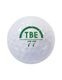 飛衛門 TBM-2MBW ゴルフボール R&amp;A公認球 メッシュバック カラーボール ホワイト 12球 1ダース 飛距離UP [スタンダード球 ]