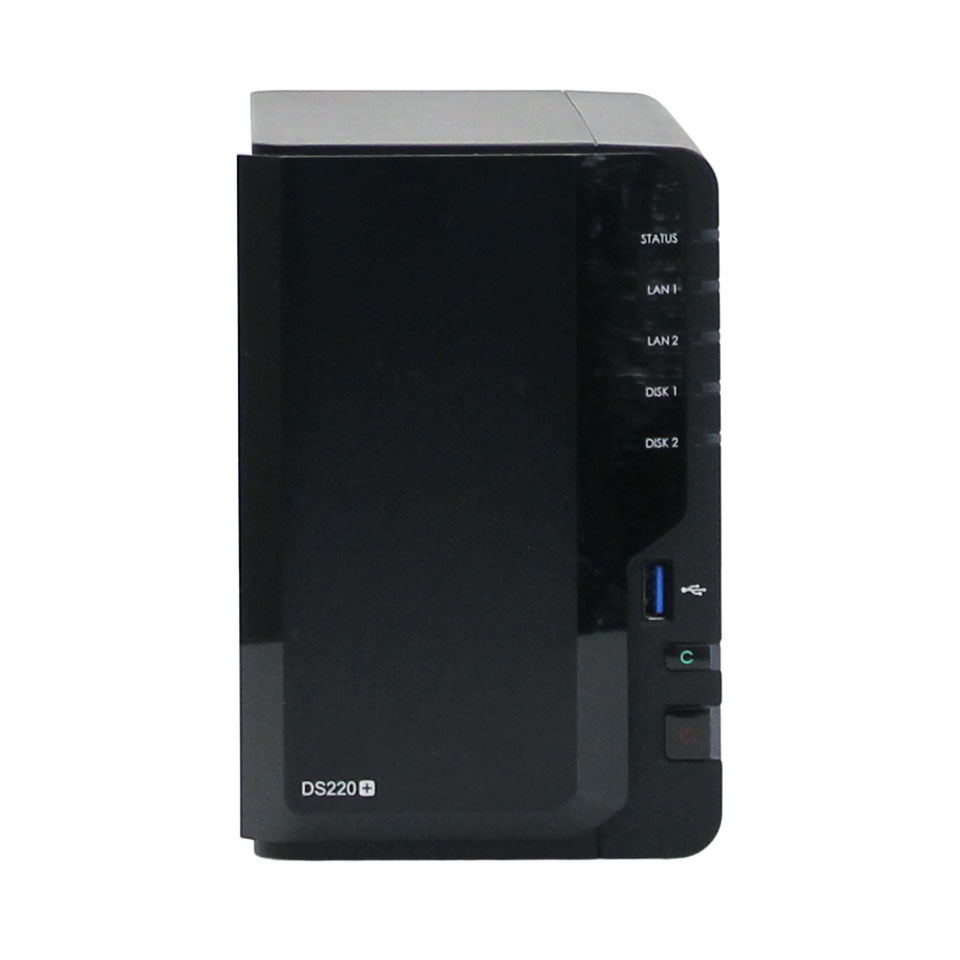 Synology DiskStation DS220+ 4TB [中古][NAS][外装：Bランク 動作：Aランク][送料無料] 2枚目