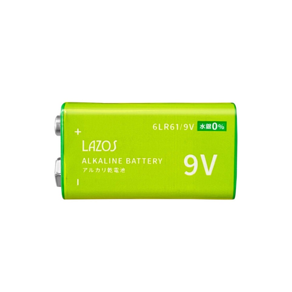 lazos | ラソス B-LA-9VX1 9V形アルカリ乾電池 10本セット 3枚目