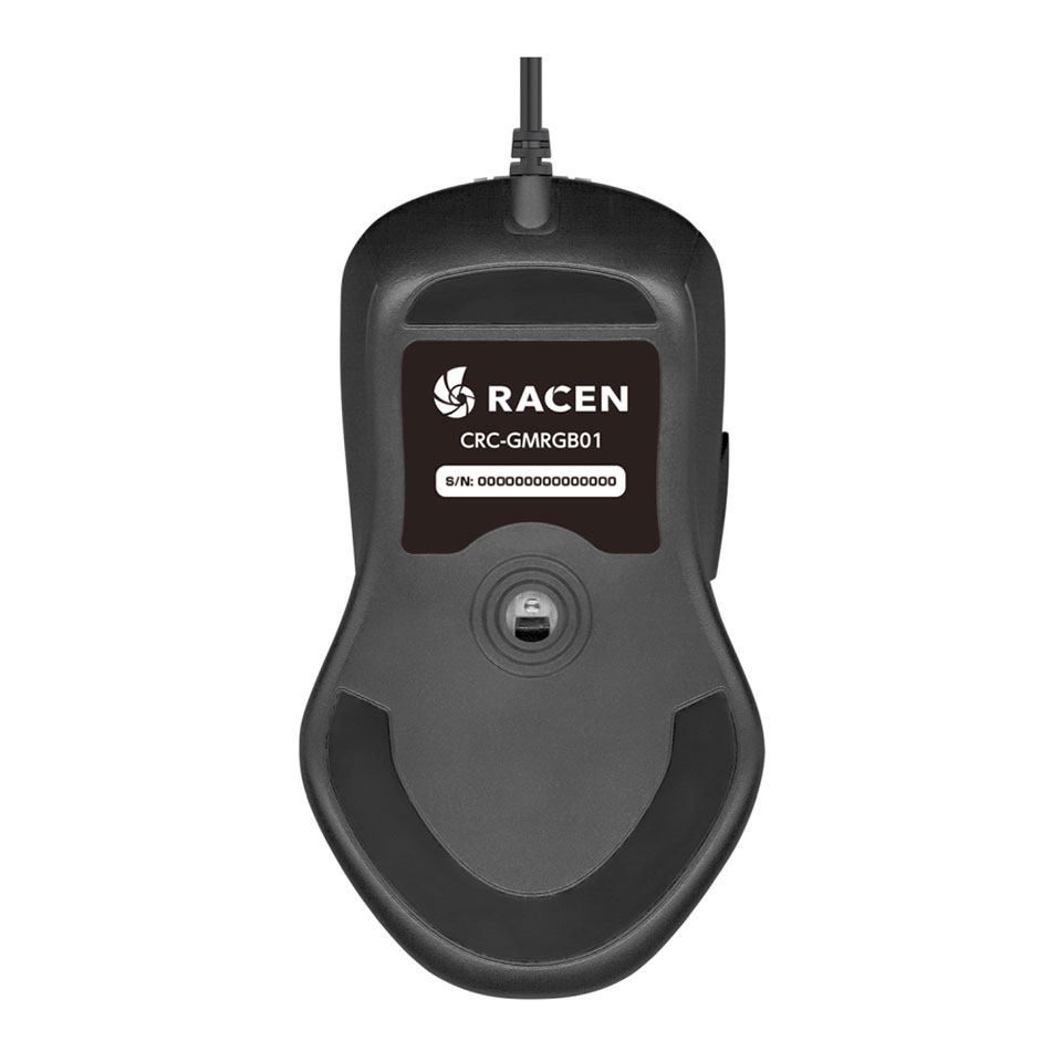 CENTURY | センチュリー RACEN CRC-GMRGB01 RGBゲーミングマウス [有線 /USB /6ボタン /流線形デザイン /右利き用 ] 6枚目