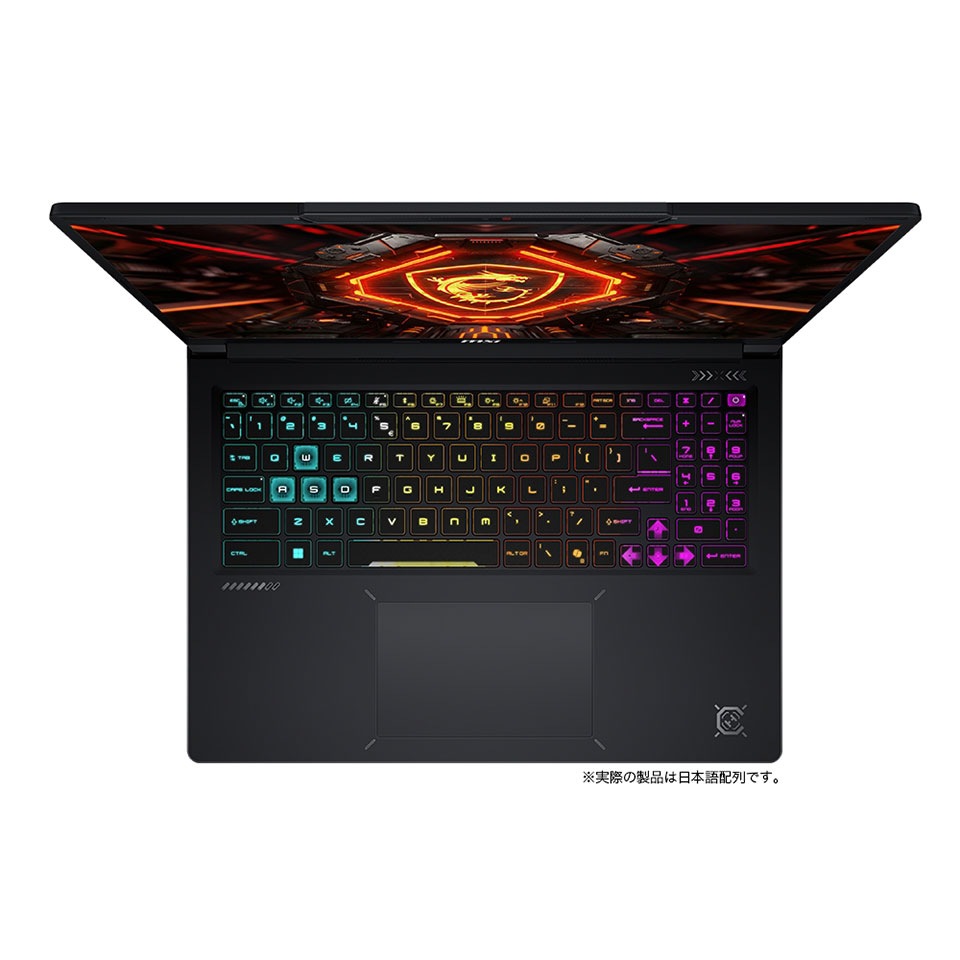 【お取り寄せ】MSI Crosshair A16 HX E8W [2719JP][新品ノートパソコン /16型 /解像度：2560 x 1600 /240Hz /Windows 11 Home /Ryzen 7 8840HX /メモリ：32GB /M.2：1000GB][送料無料] 4枚目