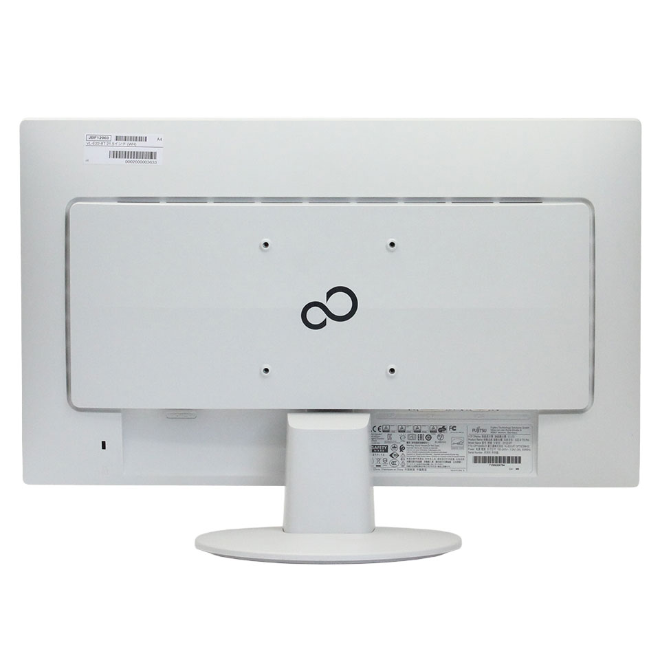 FUJITSU VL-E22-8T 21.5インチ (WH) [中古モニター /21.5型 /解像度：1920 x 1080 /入力端子：VGA/DVI - D/DisplayPort][21.5インチ][画面：Bランク 外装：Bランク 動作：Aランク] 5枚目