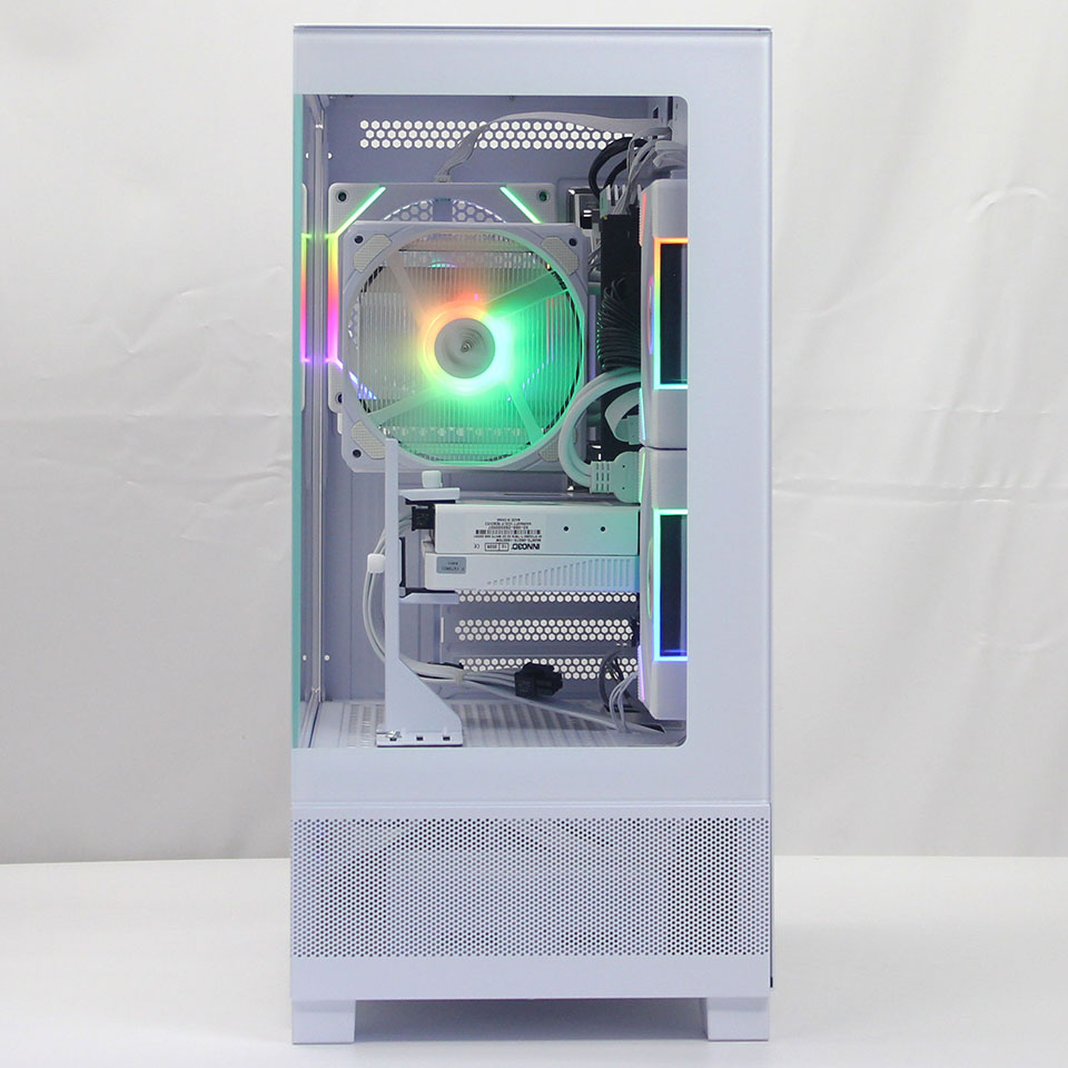 DO-MU 魂のPC 煌 ST ATLAS-E1M-WH RTX5060Ti [新品デスクトップ /Windows11 Home /Core i5 14400F /メモリ：32GB /M.2：1000GB][送料無料] 2枚目