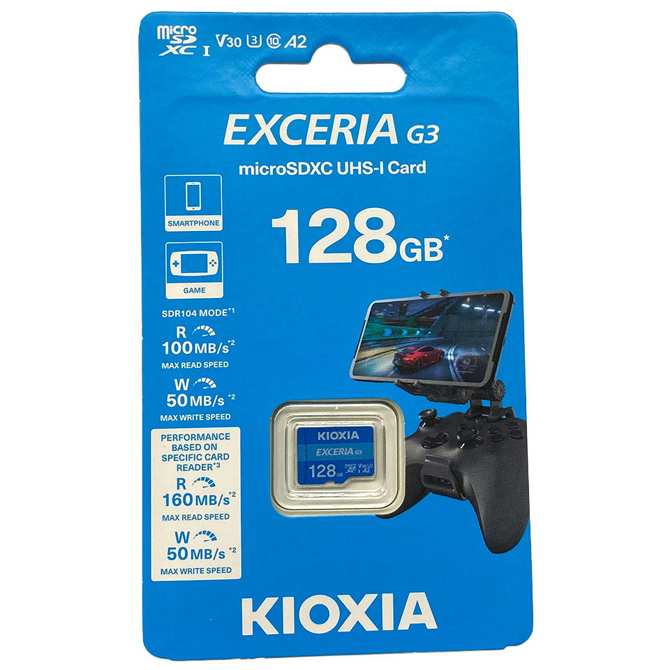 Kioxia [LMEX3L128GG4] EXCERIA G3 microSDXC 128GB UHS-I U3 V30 Class10 A2 2枚目