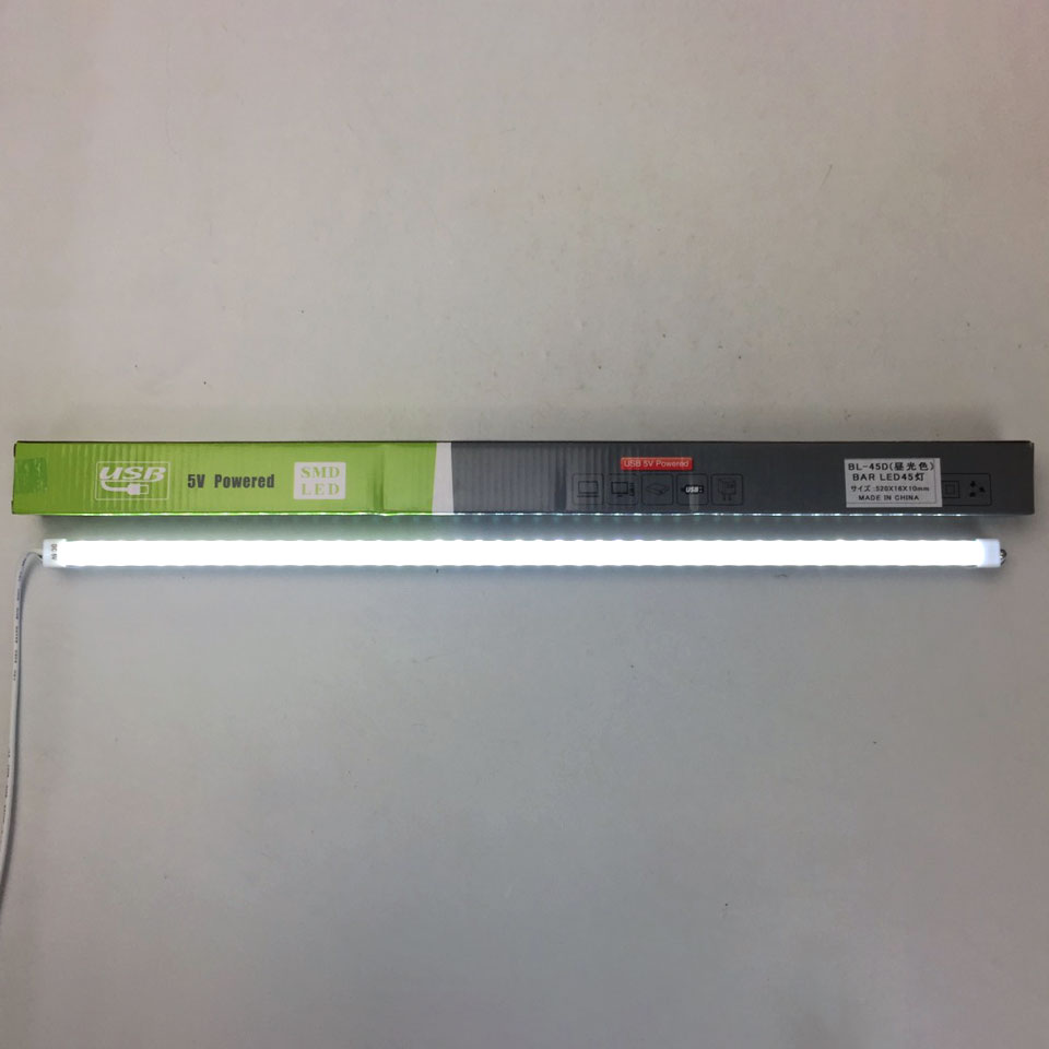 ルートアール [BL-45D] USB BARライト 50cm クリア 45灯(昼光灯)【セット割引対象商品】 2枚目