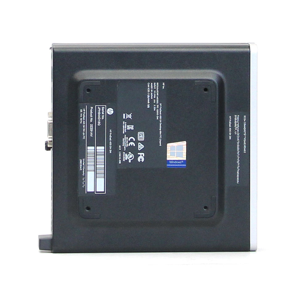 HP ProDesk 400 G4 DM 2ZZ91AV [HBC03010][中古デスクトップ /Windows11 Pro /Core i5 8500T /メモリ：8GB /M.2：256GB][外装：Bランク 動作：Aランク][送料無料] 5枚目