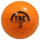 TOBIEMON | とびえもん T-2PO 飛衛門 ゴルフボール R&A公認球 メッシュバック パールボール オレンジ 12球 1ダース 飛距離UP [パールボールシリーズ ]