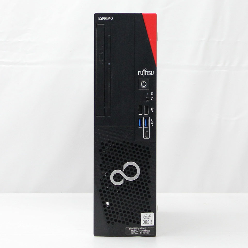 FUJITSU ESPRIMO D7010/E FMVD47003 [WAK04022][中古デスクトップ /Windows11 Pro /Core i5 10500 /メモリ：16GB /M.2：512GB][外装：Bランク 動作：Aランク][送料無料] 2枚目