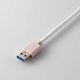 ELECOM [U3H-H030XPN] USB3.0(5Gbps) 3ポートハブ ピンク [Win/Mac対応]