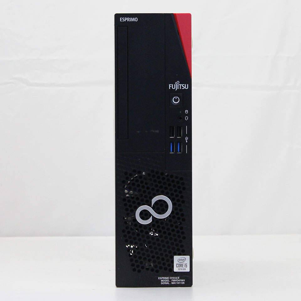 FUJITSU ESPRIMO D7010/E FMVD47001 [FAH05010][中古/ デスクトップ /Windows11 Pro /Core i5 10500 /メモリ：16GB /M.2：256GB][外装：Bランク 動作：Aランク][送料無料] 2枚目
