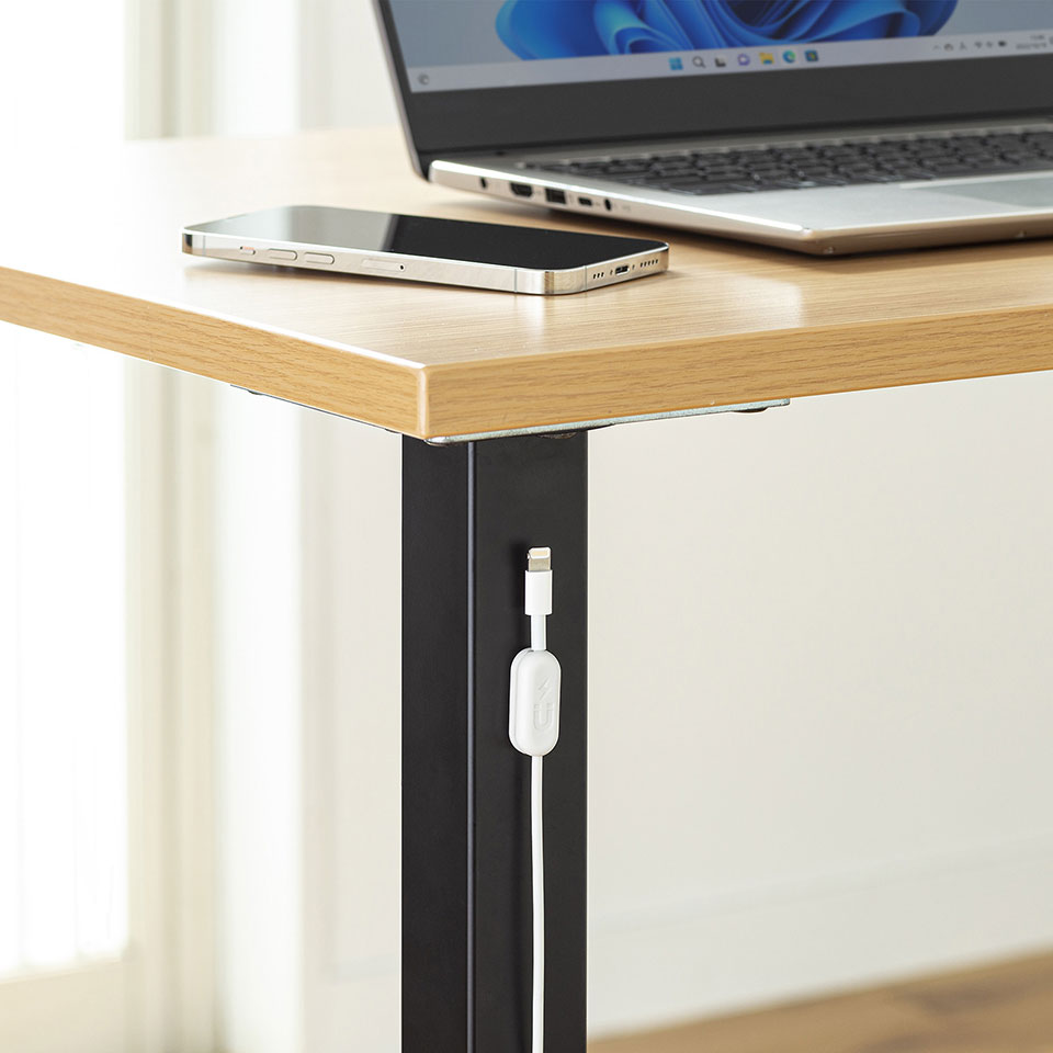 SANWASUPPLY | サンワサプライ [CA-515W]マグネットケーブルホルダー　ホワイト [配線止め /配線整理 /まとめる] 7枚目