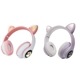 インターベース [IB-301] ワイヤレス猫耳ヘッドフォン ベビーピンク [有線対応 /microSD対応]