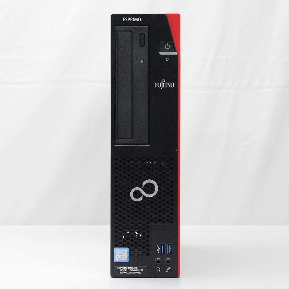 FUJITSU ESPRIMO D588/TX FMVD3802PP [中古デスクトップ /Windows11
