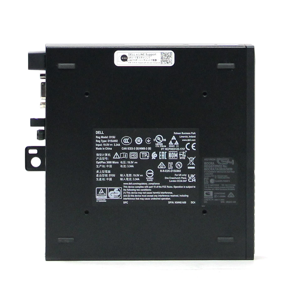 DELL OptiPlex 3000 Micro D15U002 [中古デスクトップ /Windows11 Pro /Core i5 12600T /メモリ：16GB /M.2：256GB][外装：Bランク 動作：Aランク][送料無料] 5枚目