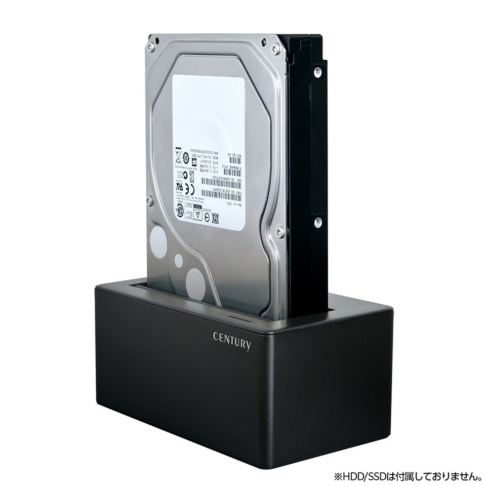 CENTURY | センチュリー CROSU32S 裸族のお立ち台 コンパクト USB3.2Gen2 [3.5インチ /2.5インチ /HDD・SSD対応 /送料無料] 2枚目