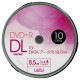 Lazos | ラソス L-DDL10P DVD+R DL 2.4-8倍速 10枚 スピンドルケース