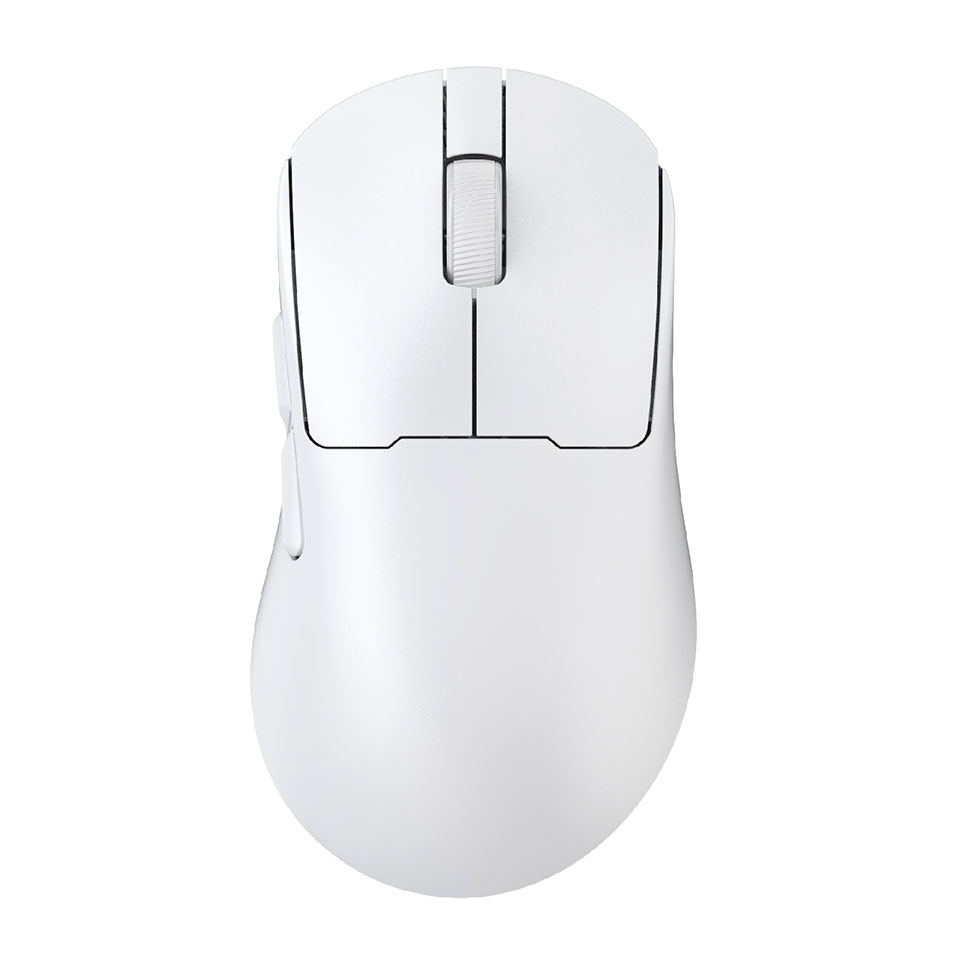 CENTURY [CRC-WGMRGB02WT]RACEN 軽量ワイヤレスゲーミングマウス LightBow White [軽量55g /有線対応 /情報表示液晶搭載 /RGB-LEDライト] 4枚目