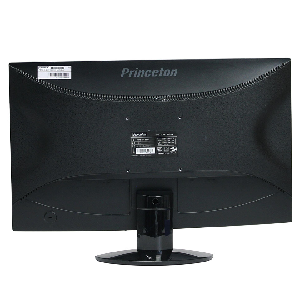 Princeton PTFBNF-23W 23インチLCD (BK) [FBE26018][中古モニター /23型 /解像度：1920 x 1080 /入力端子：VGA/DVI - D][23インチ][画面：Cランク 外装：Bランク 動作：Aランク] 5枚目