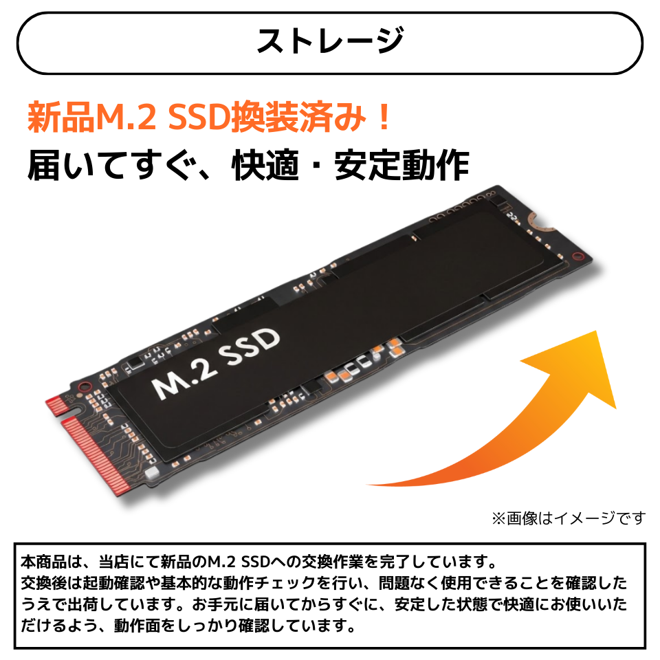 NEC VersaPro VKT44/X-C PC-VKL44XZFC [中古ノートパソコン /15.6型 /解像度：1366 x 768 /Windows11 Pro /Core i3 1215U /メモリ：16GB /M.2：256GB][画面：Bランク 外装：Bランク 動作：Aランク][送料無料] 6枚目