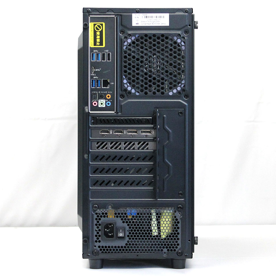 DO-MUオリジナル 魂のPC 光 SK SHA-TG4M-RGB RTX4060Ti [HAI09019