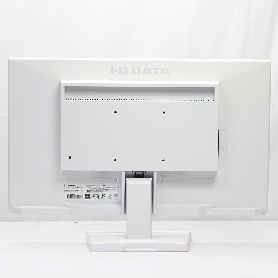 I-O DATA LCD-AH241EDW 23.8インチLCD (WH) [JAL05004][中古モニター /23.8型 /解像度：1920 x 1080 /入力端子：VGA/HDMI][23.8インチ][画面：Bランク 外装：Bランク 動作：Aランク][送料無料] 5枚目
