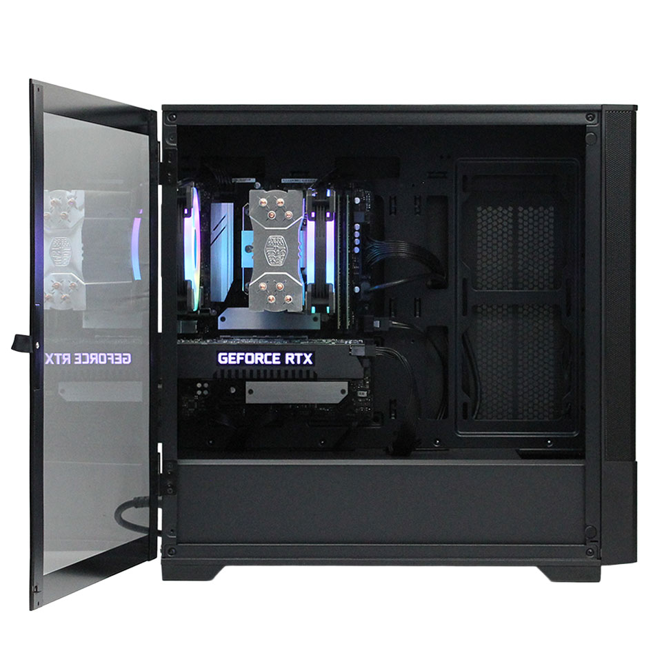 DO-MUオリジナル 魂のPC 光 DF DK415M BK RTX2060 SUPER [中古デスクトップ /Windows11 Pro /Core i7 11700 /メモリ：32GB /M.2+HDD：2000GB][外装：Aランク 動作：Aランク][送料無料] 4枚目