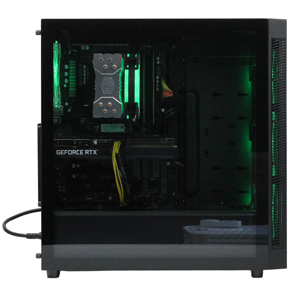 DO-MUオリジナル 魂のPC 光 SK SHA-TG6M RGB RTX3060Ti [HBH08023][中古デスクトップ /Windows11 Home /AMD Ryzen7 3700X /メモリ：32GB /M.2+HDD：2000GB][外装：Aランク 動作：Aランク][送料無料] 3枚目