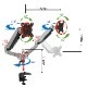JAPANNEXT｜ジャパンネクスト 15-32インチ対応 ガス式デュアルモニターアーム JN-GM324DV