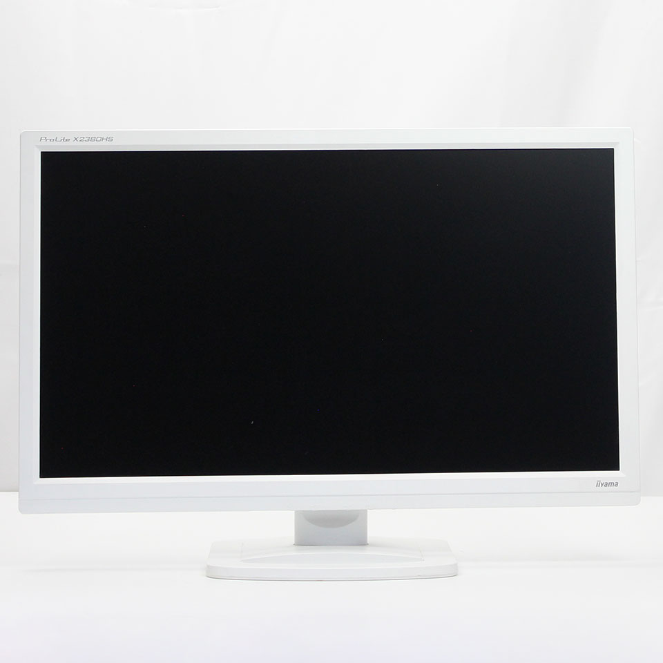 iiyama ProLite X2380HS 23インチLCD (WH) [JBD09007][中古モニター /23型 /解像度：1920 x 1080 /入力端子：VGA/DVI - D/HDMI][23インチ][画面：Cランク 外装：Bランク 動作：Aランク] 2枚目