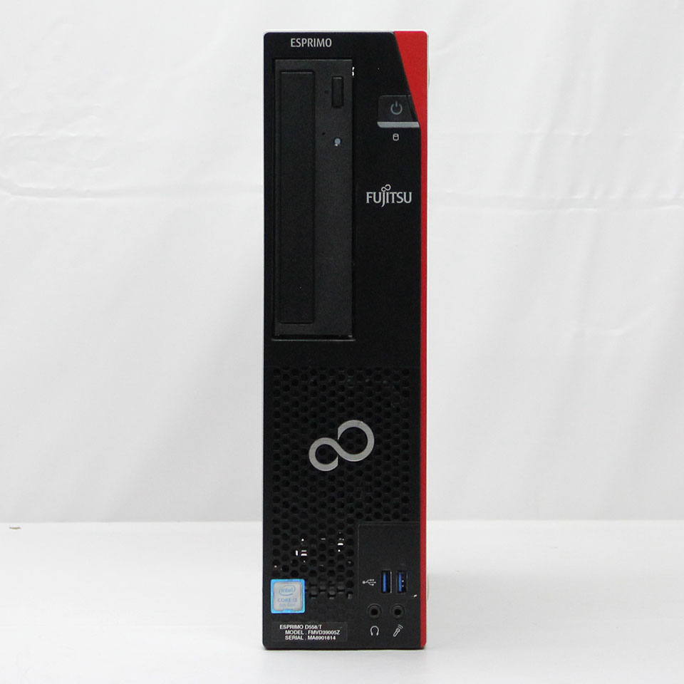 Fujitsu ESPRIMO D558/T FMVD39005Z [MAK11001][中古デスクトップ /Windows11 Pro /Core i3 8100 /メモリ：16GB /SSD：256GB][外装：Bランク 動作：Aランク][送料無料] 2枚目