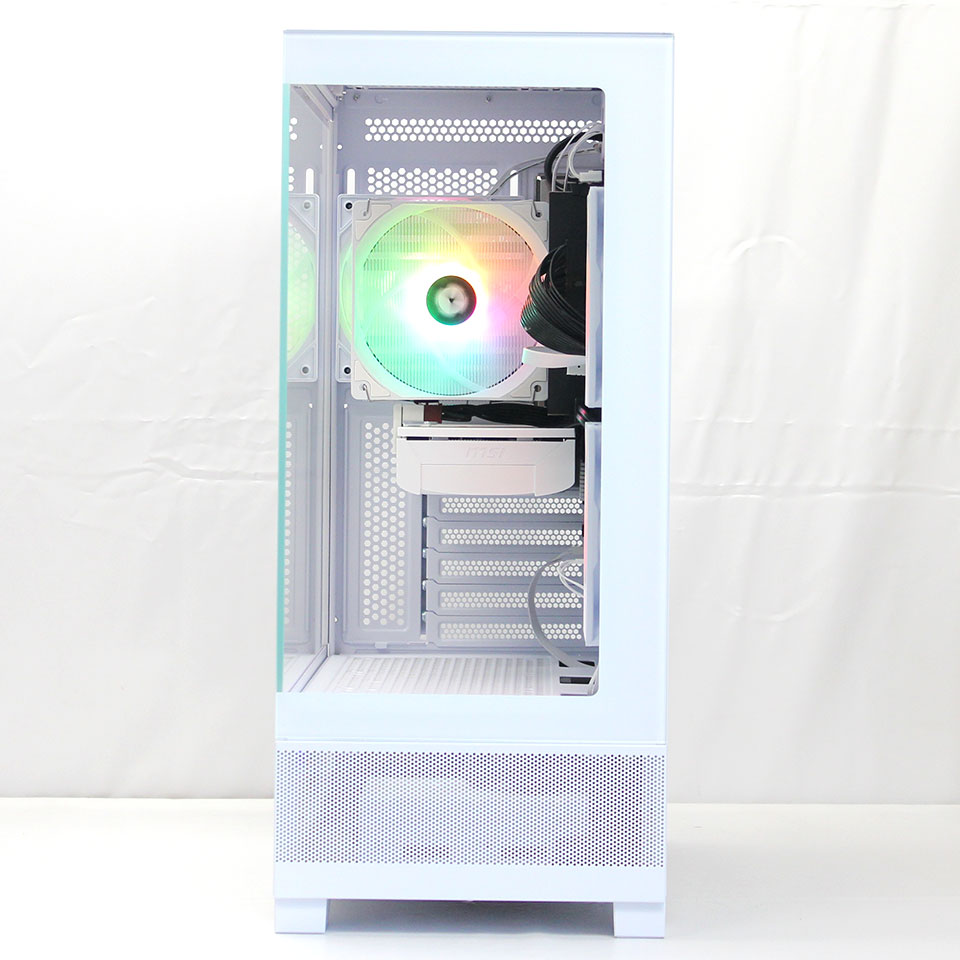 DO-MUオリジナル 魂のPC 光 Antec CX700 ARGB White RTX5060 [HBD04020][中古デスクトップ /Windows11 Pro /Core i5 13600K /メモリ：32GB /M.2+HDD：3000GB][外装：Aランク 動作：Aランク][送料無料] 2枚目