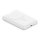 Lazos [L-MBMG10-WH] 10000mAh モバイルバッテリー マグネット式ワイヤレス充電対応 ホワイト