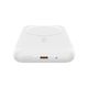 Lazos [L-MBMG10-WH] 10000mAh モバイルバッテリー マグネット式ワイヤレス充電対応 ホワイト