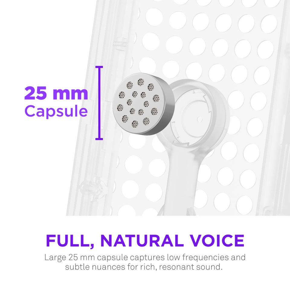 NZXT [AP-PUMIC-W1] CAPSULE ELITE USBマイク ホワイト [USB接続 /ストリーミング] 5枚目