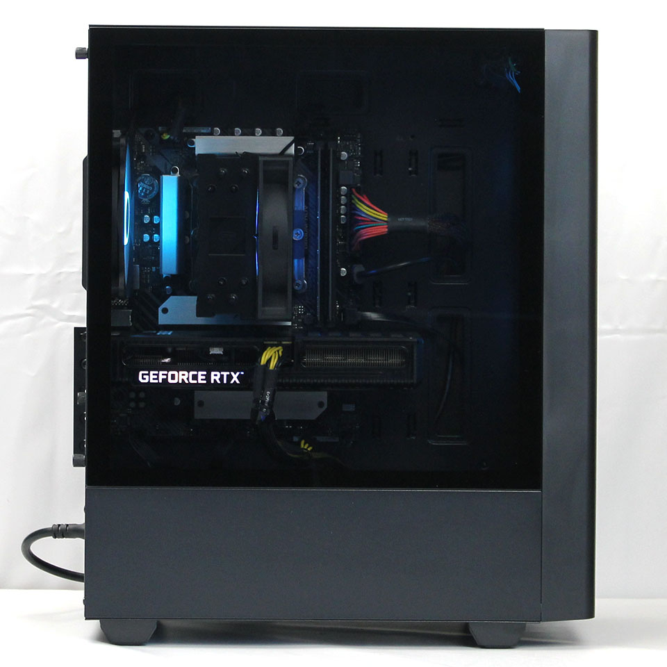 DO-MUオリジナル 魂のPC 光 Antec NX500M ARGB RTX3060 [HBD04041][中古デスクトップ /Windows11 Home /Core i5 12400F /メモリ：32GB /M.2+HDD：2000GB][外装：Aランク 動作：Aランク][送料無料] 4枚目