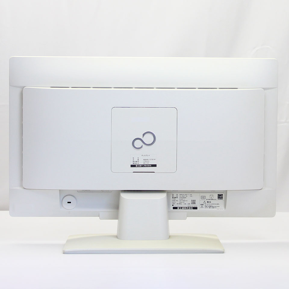 FUJITSU VL-E22T-7B 21.5インチLCD (WH) [JBD09047][中古モニター /21.5型 /解像度：1920 x 1080 /入力端子：VGA/DVI - D/HDMI][21.5インチ][画面：Bランク 外装：Cランク 動作：Aランク] 5枚目