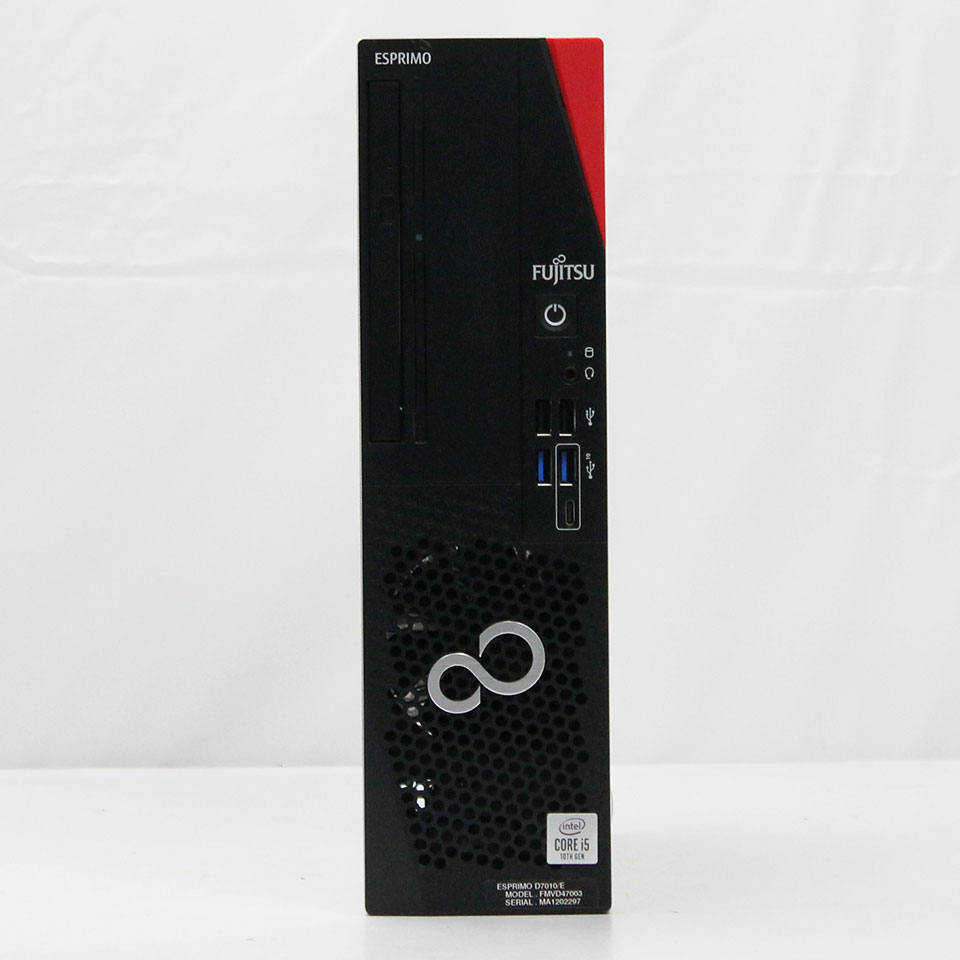 FUJITSU ESPRIMO D7010/E FMVD47003 [中古デスクトップ /Windows11 Pro /Core i5 10500 /メモリ：16GB /M.2：256GB][外装：Bランク 動作：Aランク][送料無料] 2枚目