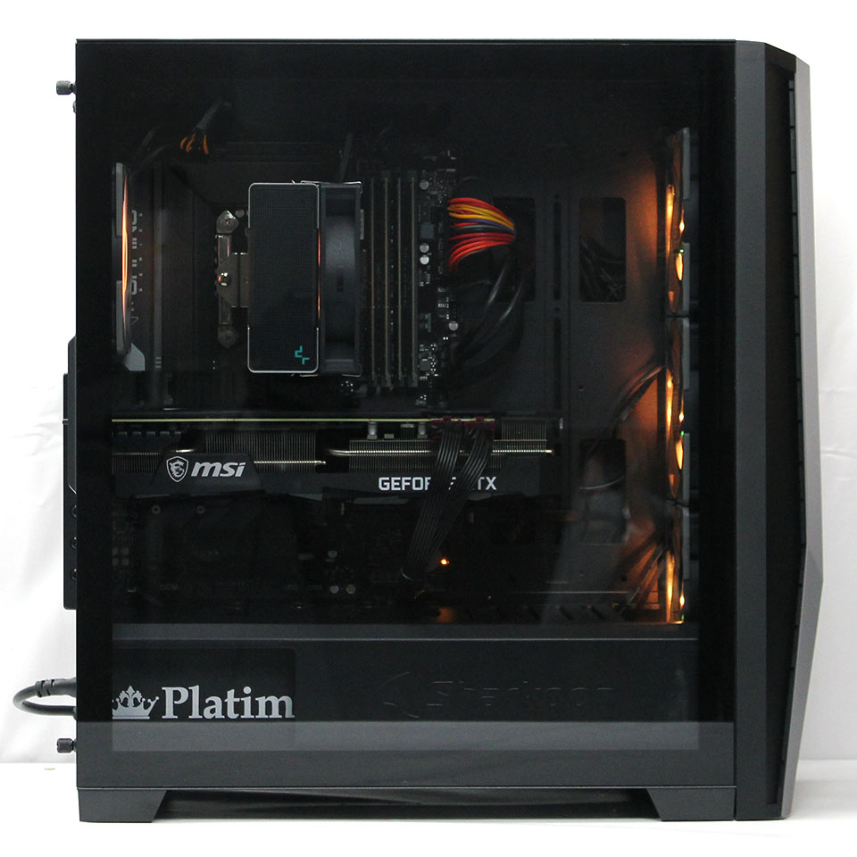 DO-MUオリジナル 魂のPC 光 SK SHA-TG7M RTX3080 [HAK11046][中古デスクトップ /Windows11 Home /Core i5 14600K /メモリ：32GB /M.2+HDD：3000GB][外装：Aランク 動作：Aランク][送料無料] 4枚目