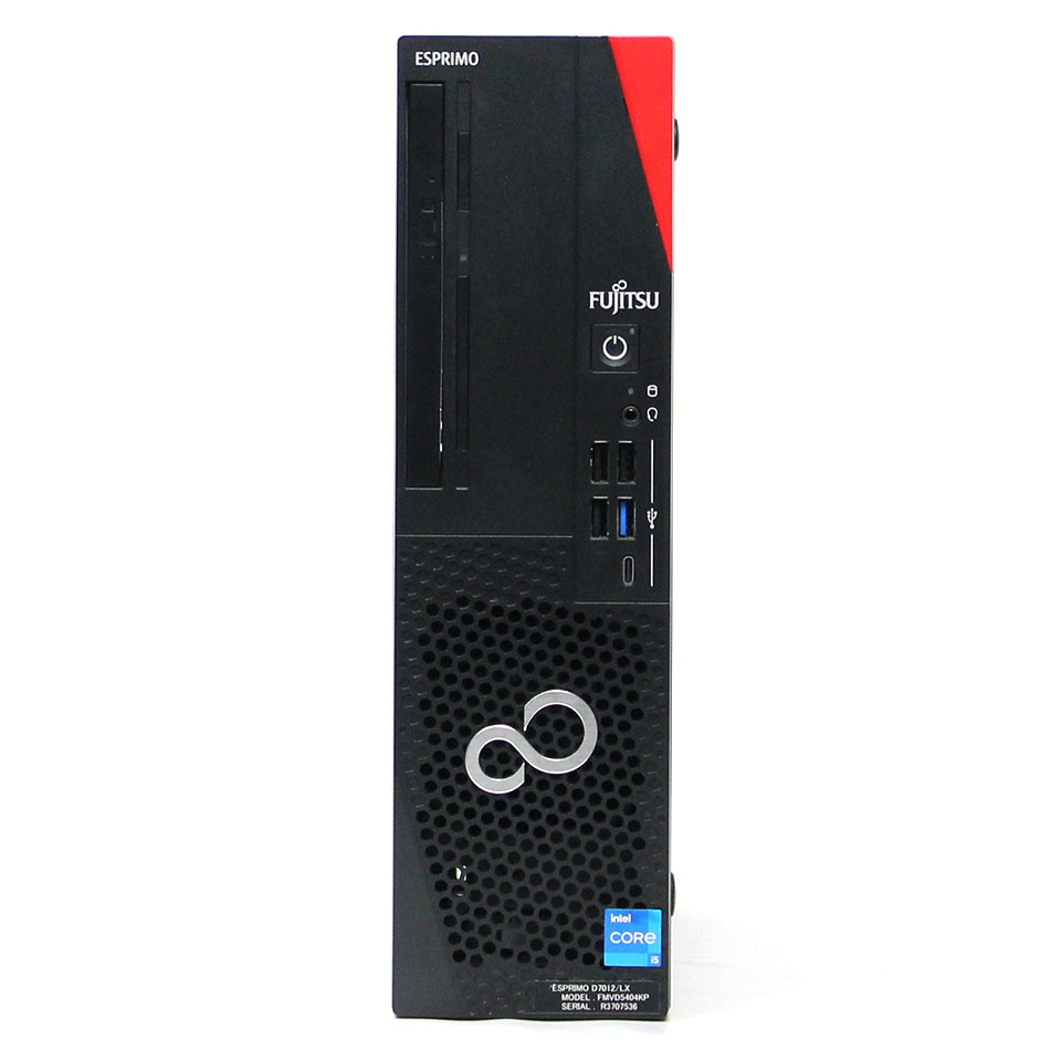 FUJITSU ESPRIMO D7012/LX FMVD5404KP [中古デスクトップ /Windows11 Pro /Core i5 12500 /メモリ：16GB /M.2：256GB][外装：Bランク 動作：Aランク][送料無料] 2枚目