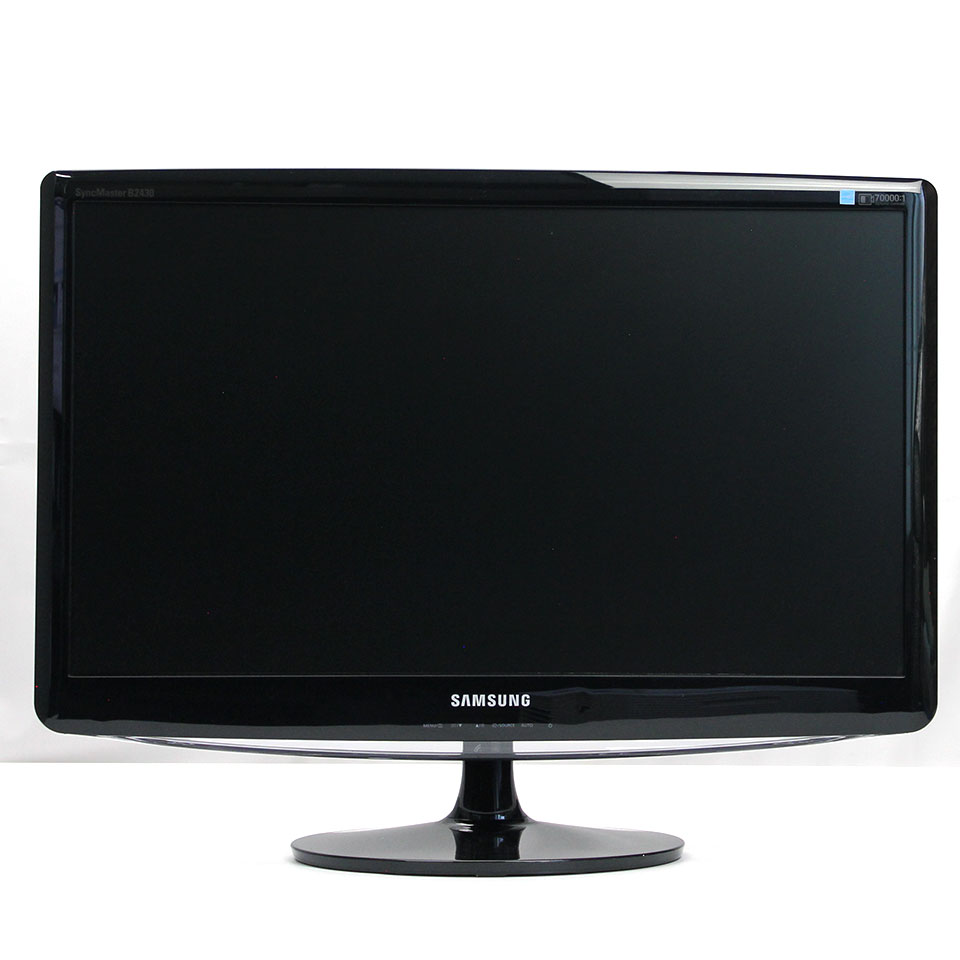 SAMSUNG SyncMaster B2430H 24インチLCD (BK) [JBE15004][中古モニター /24型 /解像度：1920 x 1080 /入力端子：VGA/DVI - D/HDMI][24インチ][画面：Cランク 外装：Bランク 動作：Aランク] 2枚目