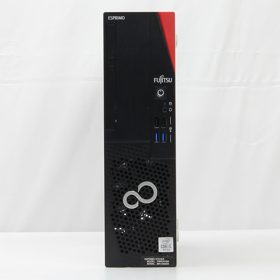 FUJITSU ESPRIMO D7010/E FMVD47001 [KAG04009][中古デスクトップ /Windows11 Pro /Core i5 10500 /メモリ：16GB /M.2：256GB][外装：Bランク 動作：Aランク][送料無料] 2枚目