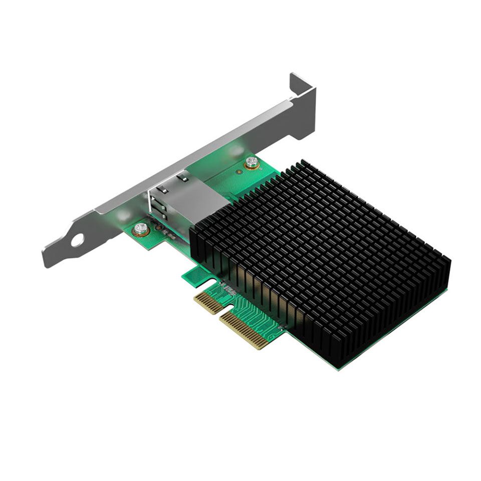 AREA [SD-PE410GL2-B] 10Koenig Gen3 PCIex4接続 10Gigabit LANボード [ロープロファイル対応] 3枚目