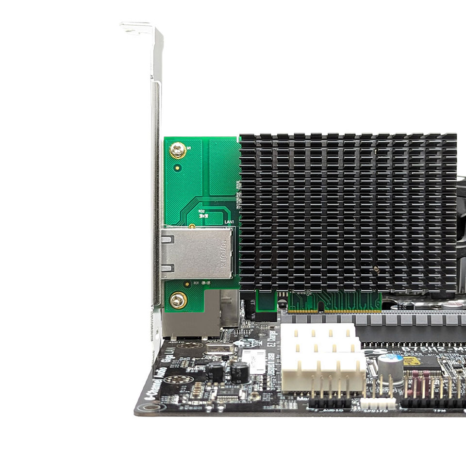 AREA [SD-PE410GL2-B] 10Koenig Gen3 PCIex4接続 10Gigabit LANボード [ロープロファイル対応] 4枚目