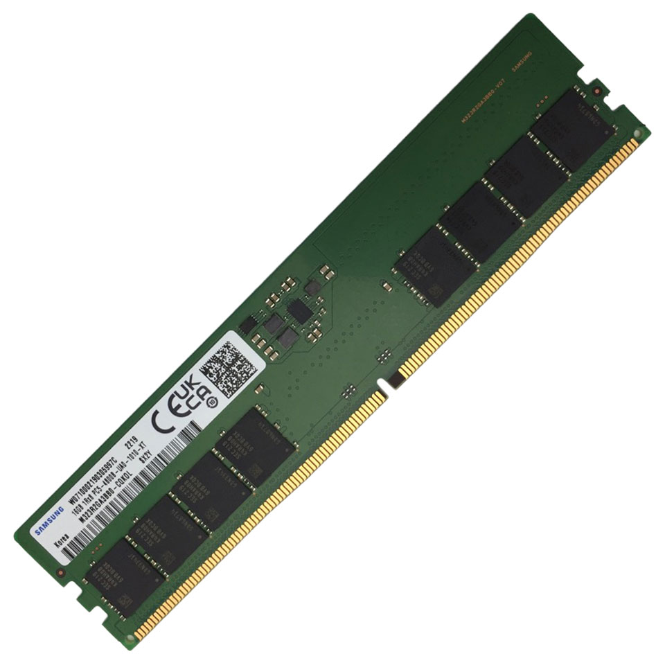 SAMSUNG 288pin 16GB DDR5-4800 (PC5-38400) M323R2GA3BB0-CQK0L [中古][デスクトップ用メモリ][外装：Aランク 動作：Aランク][送料無料] 2枚目
