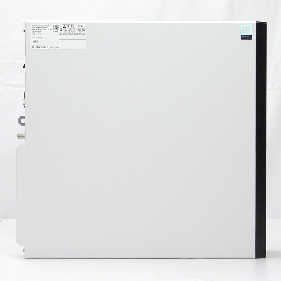 FUJITSU ESPRIMO D588/T FMVD3800SZ [KAK21009][中古デスクトップ /Windows11 Pro /Core i7 8700 /メモリ：16GB /SSD：256GB][外装：Bランク 動作：Aランク][送料無料] 4枚目