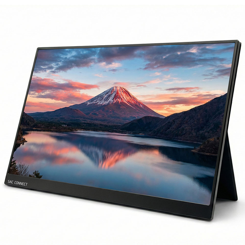SAC CONNECT [SPMWUXGA160] 16インチWUXGAモバイルモニター [フルHD /HDMI /USB Type-C /スピーカー内蔵] 2枚目
