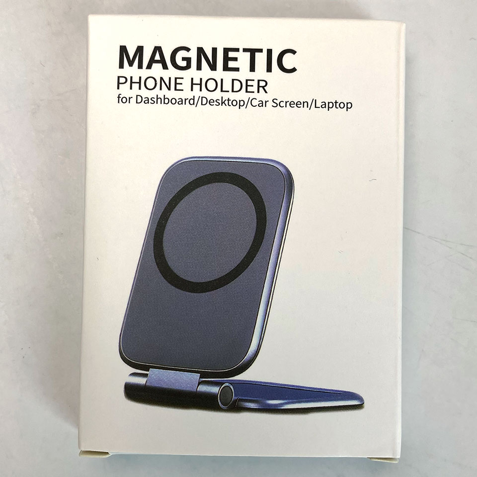 [MAG-DPS-BK]  (CW) MagSafe Dual Plate Stand Black [iPhone用スマホスタンド /折り畳み式 /コンパクト] 3枚目