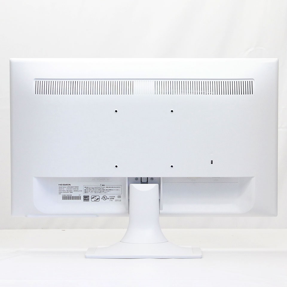 I-O DATA LCD-AD211ESW 20.7インチLCD (WH) [中古モニター /20.7型 /解像度：1920 x 1080 /入力端子：VGA/DVI - D][20.7インチ][画面：Bランク 外装：Bランク 動作：Aランク] 5枚目